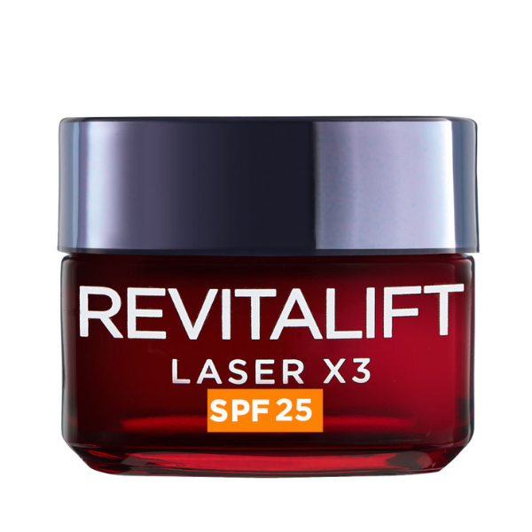 קרם יום אנטי אייג'ינג עם מקדם הגנה SPF25 מסדרת 'רויטליפט לייזר' 50 מ"ל | L'Oréal Paris