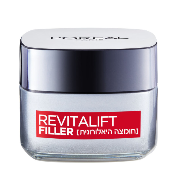 קרם יום אנטי אייג'ינג להשבת הנפח בפנים מסדרת 'רויטליפט פילר' 50 מ"ל | L'Oréal Paris