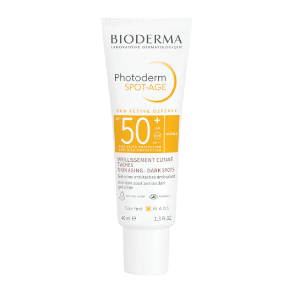 קרם ג'ל עם מקדם הגנה SPF50+ להגנה מהשמש ונגד כהויות מסדרת 'פוטודרם' 40 מ"ל | Bioderma