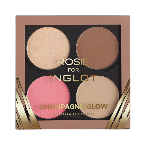 פלטת איפור 'שמפיין גלואו' ליצירת מראה איפור מושלם | INGLOT