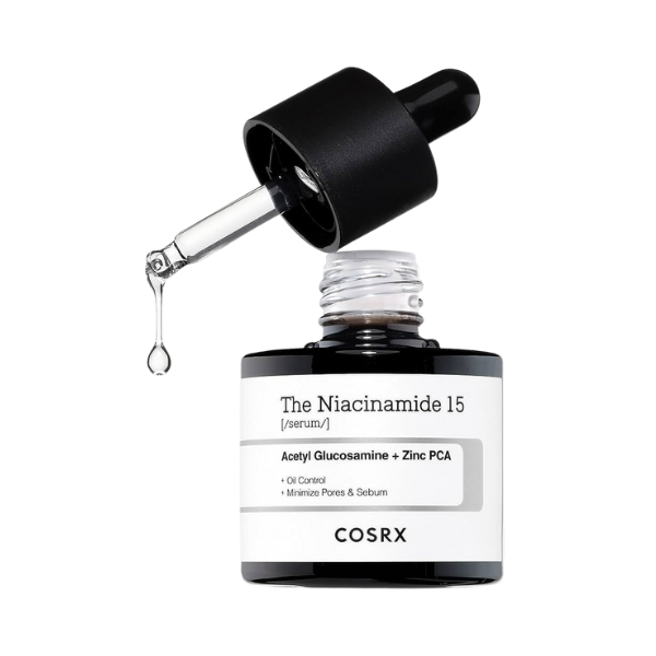 סרום ניאצינמיד 15% המטפל באקנה ומצמצם את מראה הנקבוביות 20 מ"ל | COSRX