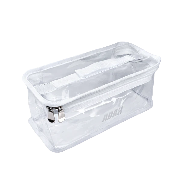 תיק איפור שקוף גדול | Adah Lazorgan