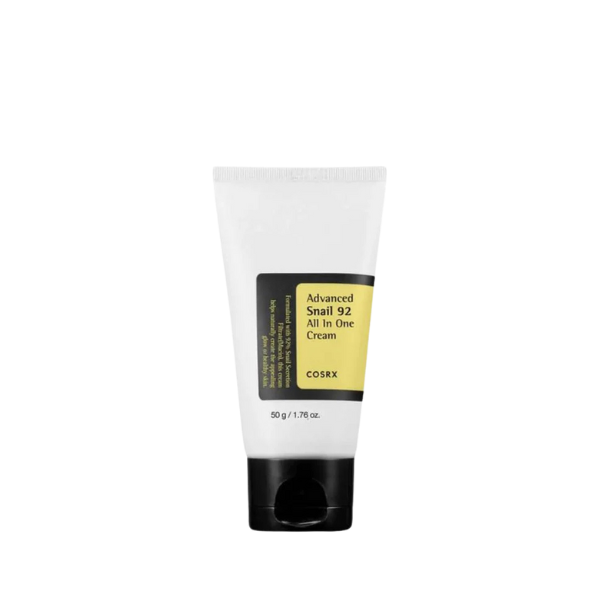 קרם חלזונות '92 אול אין וואן' המעניק מראה עור בריא וזוהר לעור פנים יבש 50 גרם | COSRX