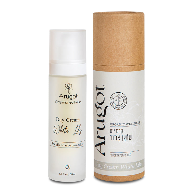 קרם יום שושן צחור ערוגות