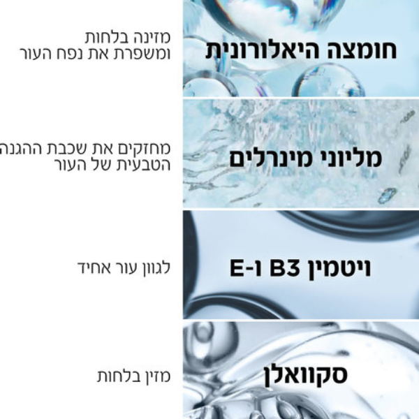 מינרל 89 תחליב הגנה SPF50+ המשמר את הלחות בעור הפנים עד 72 שעות 50 מ"ל | Vichy