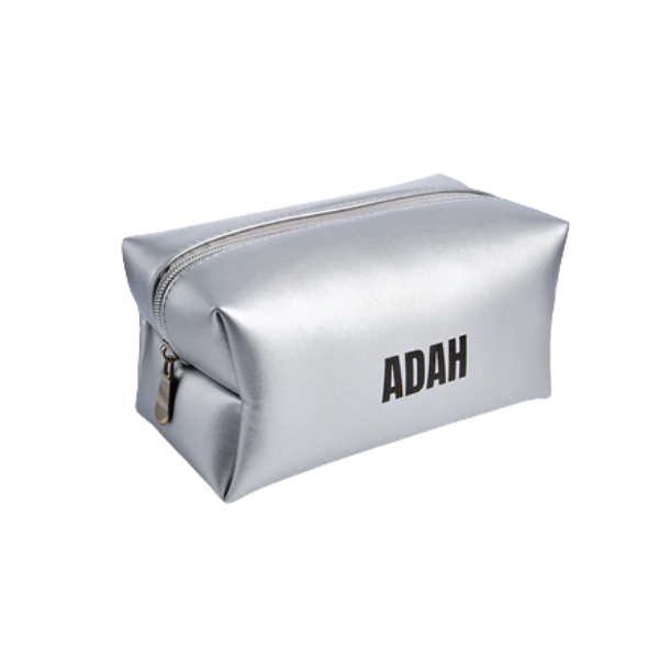 תיק איפור כסוף עדה לזורגן