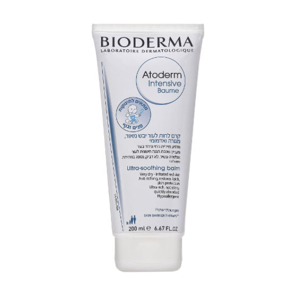 קרם לחות לפנים ולגוף להרגעת גירויים בעור מסדרת 'אטודרם' 200 מ"ל | Bioderma