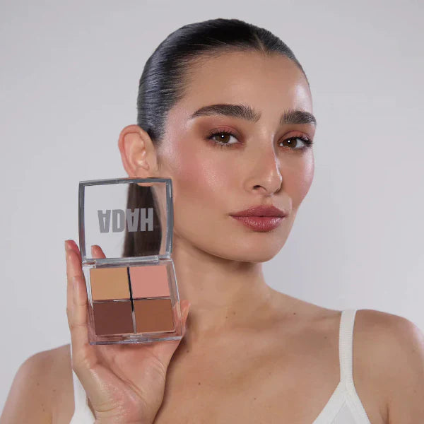 פלטת 4 צלליות 'פלאולס פאלט' בגימור מט ליצירת מראה איפור מושלם | Adah Lazorgan