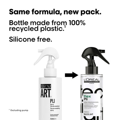 ספריי 'פלקס פלי' לעיצוב השיער המעניק שליטה, גמישות ונפח מסדרת 'טכני ארט' 190 מ"ל |  L'Oréal Professionnel