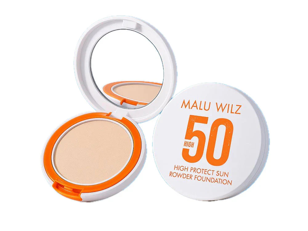 פודרה באבקה עם מקדם הגנה