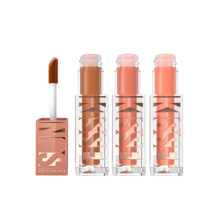 סומק ברונזר נוזלי 'סאן קיסר' למראה שזוף טבעי ועמיד לעד 12 שעות | Maybelline