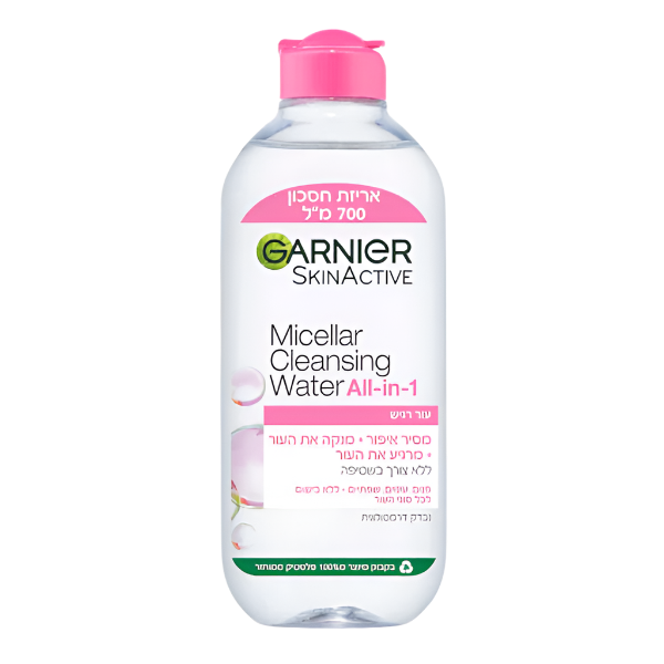 מים מיסלריים להסרת איפור גרנייה