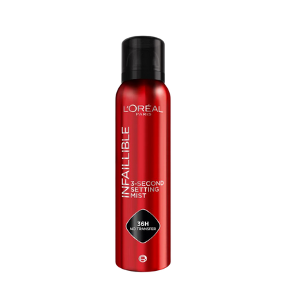 ספריי מקבע איפור עד 36 שעות המתייבש מיידית 150 מ"ל - לוריאל פריז