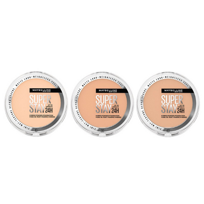 פודרת מייק אפ 'סופר סטיי' עמידה עד 24 שעות | Maybelline