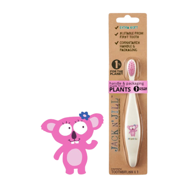 מברשת שיניים אקולוגית לתינוקות בעיצוב קואלה | Jack And Jill