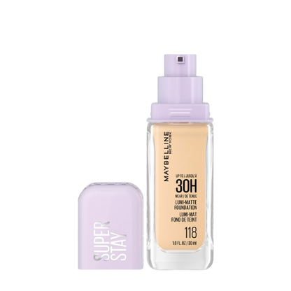 מייק אפ עמיד עד 30 שעות עם גימור מאט זוהר | Maybelline