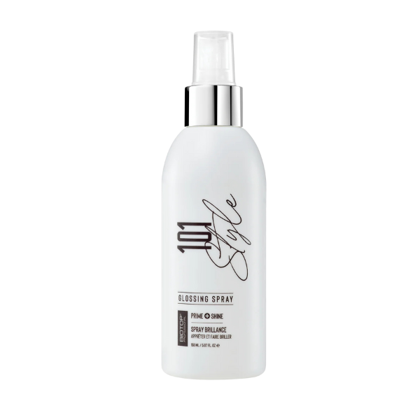 ספריי גלוס 101 המעניק ברק וזוהר לשיער ומפחית קירזול 150 מ"ל | Biotop