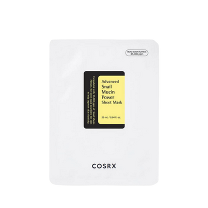 מסכת בד ריר חלזונות להזנה ולחות אינטנסיבית | 25 מ"ל | COSRX