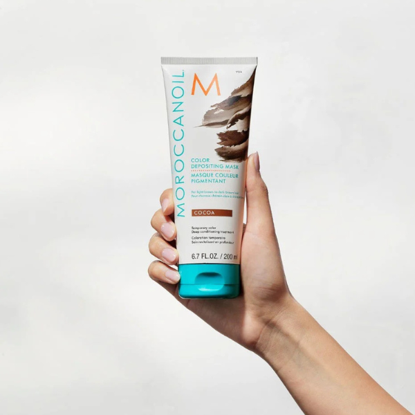 מסכת צבע לשיער בגוון חום מרוקן אויל