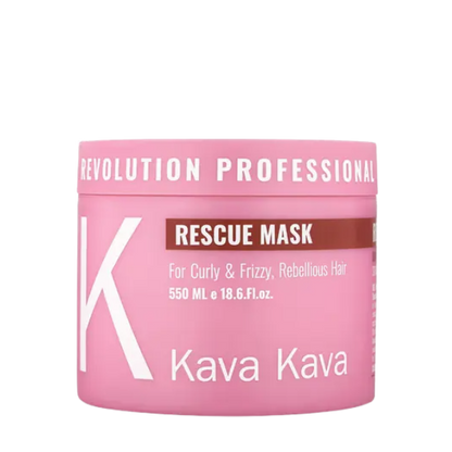 מסכת הזנה רסקיו לטיפול בשיער יבש 500 מ"ל - Kava Kava