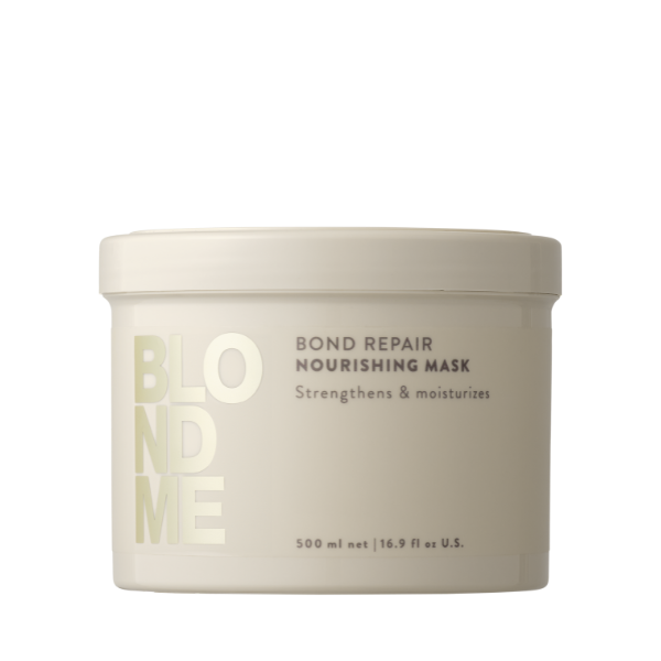 מסכה 'בונד ריפר' מזינה, מחזקת ומעניקה לחות לשיער בלונדיני מסדרת בלונדמי 500 מ"ל - שוורצקופף