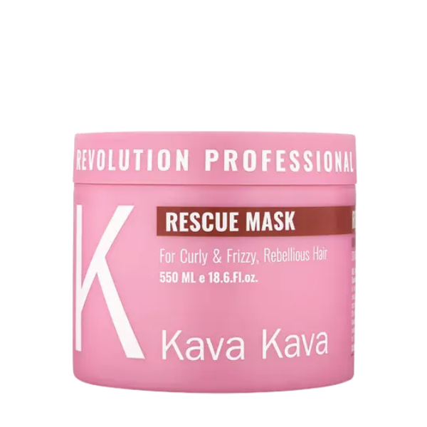 מסכת הזנה רסקיו לטיפול בשיער יבש 500 מ"ל | Kava Kava