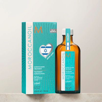 שמן מרוקאי המקורי 'לייט' במהדורה מוגבלת לאירוויזיון 100 מ"ל + 25 מ"ל במתנה – מרוקן אויל