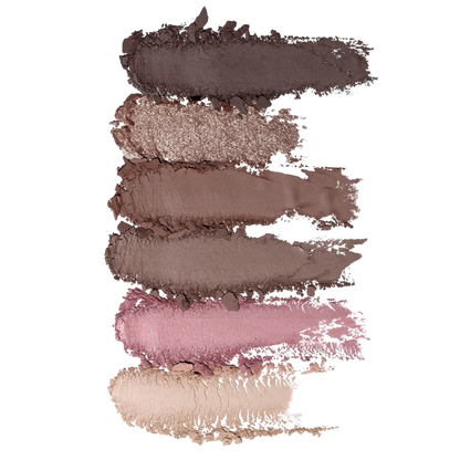 פלטת צלליות 'רוזה שוקו' עשירה בפיגמנט בגימורים שונים - אינגלוט