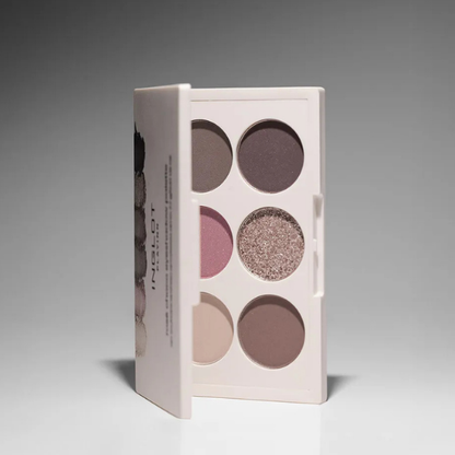 פלטת צלליות 'רוזה שוקו' עשירה בפיגמנט בגימורים שונים - אינגלוט