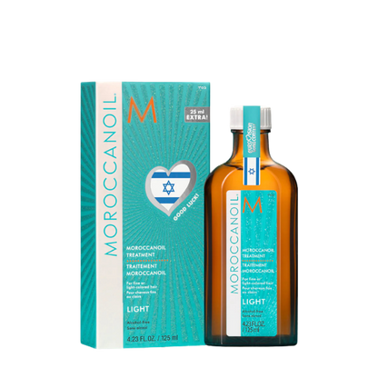 שמן מרוקאי המקורי 'לייט' במהדורה מוגבלת לאירוויזיון 100 מ"ל + 25 מ"ל במתנה – מרוקן אויל