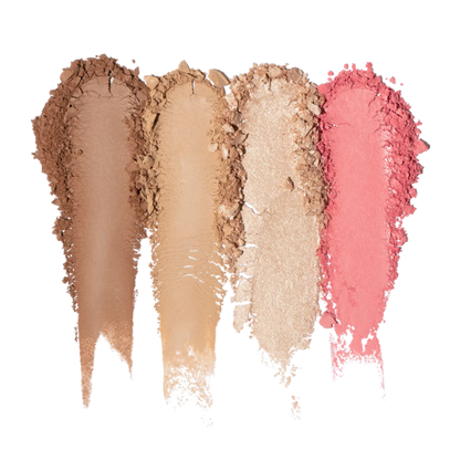 פלטת איפור 'שמפיין גלואו' ליצירת מראה איפור מושלם | INGLOT