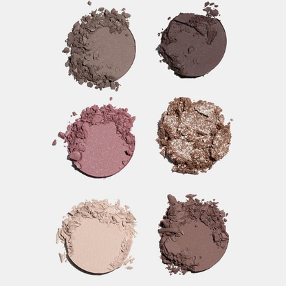 פלטת צלליות 'רוזה שוקו' עשירה בפיגמנט בגימורים שונים - אינגלוט