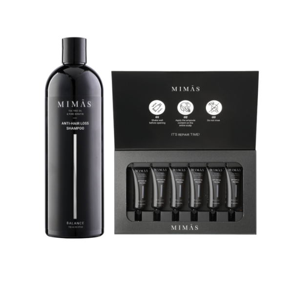מארז לשיער דליל וחיזוק סיב השיערה מסדרת 'באלאנס'  | MIMAS