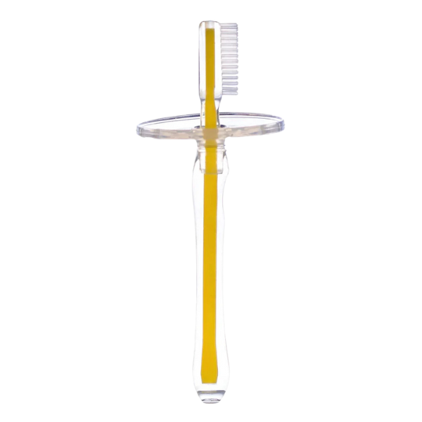 מברשת שיניים סיליקון עם מגן בטיחות 'שלב 2' | Jack And Jill