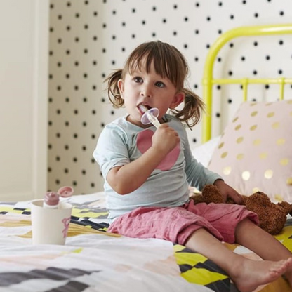 מברשת שיניים סיליקון עם מגן בטיחות 'שלב 2' | Jack And Jill