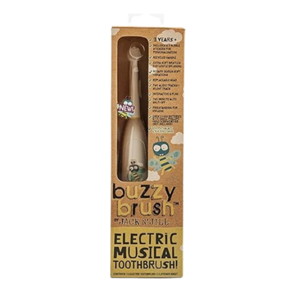 מברשת שיניים חשמלית מוזיקלית 'באזי' לגילאי 3 ומעלה | Jack And Jill
