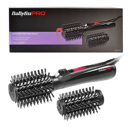 מברשת פן חשמלית מסתובבת מקצועית 800W - BaByliss Pro