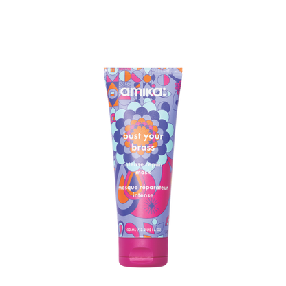 מסכת סילבר לנטרול גוון כתום בשיער בלונדיני | 100 מ"ל | Amika