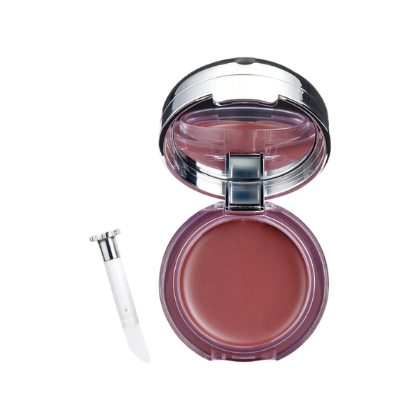 גלוס מוצק 'ליפ צ'יק טינט' בגוון חום בורדו שזוף, מעניק לחות ומראה סמוק | Adah Lazorgan