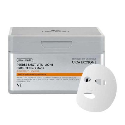 מסכת פנים מיקרו מחטים להבהרה והארת העור 30 יח' | VT