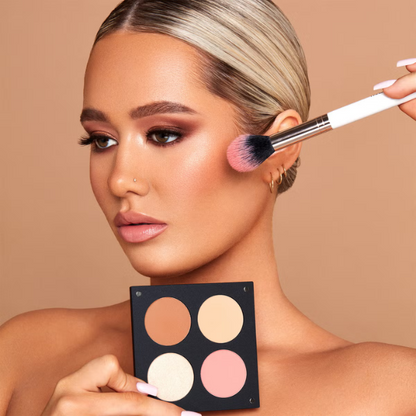 פלטת איפור 'שמפיין גלואו' ליצירת מראה איפור מושלם | INGLOT