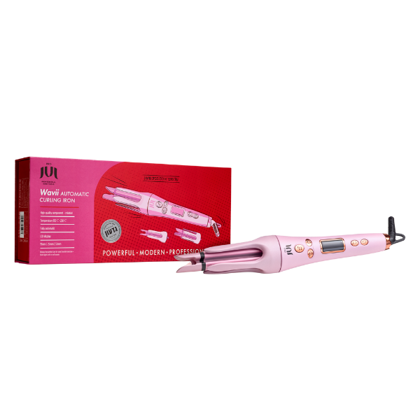 מסלסל שיער אוטומטי בצבע ורוד | ג'ול (Jul)