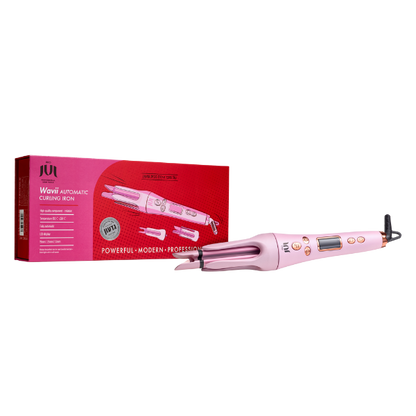 מסלסל שיער אוטומטי בצבע ורוד | ג'ול (Jul)