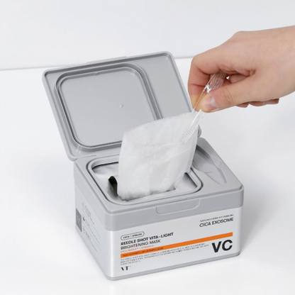 מסכת פנים מיקרו מחטים להבהרה והארת העור 30 יח' | VT