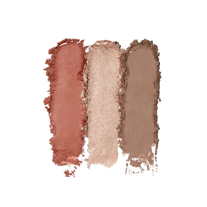 פלטה לפיסול הפנים 'גלואו און פוינט' הכוללת סומק ברונזר והיילייטר - אינגלוט