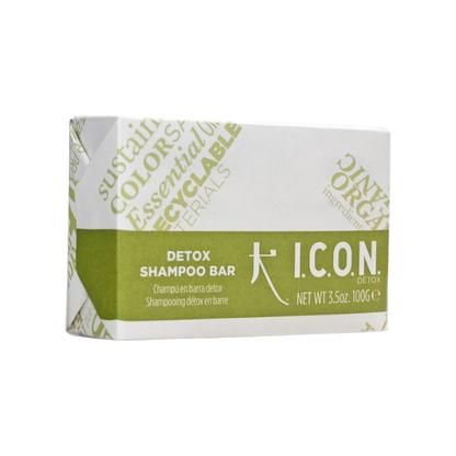 שמפו מוצק לניקוי עמוק לשיער שומני מסדרת דיטוקס | 100 גרם | Icon
