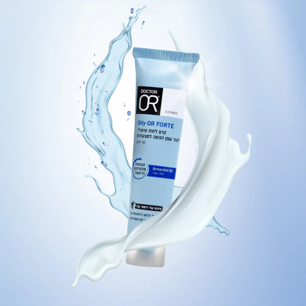 קרם לחות טיפולי spf-30 לעור שמן הנוטה לפצעונים מסדרת 'אוילי עור' 40 מ"ל - דוקטור עור