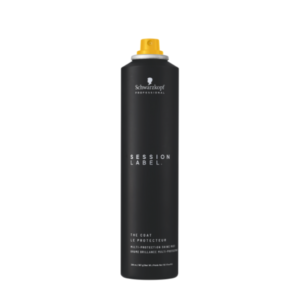 ספריי ברק 'דה קואט' המגן על השיער מפני חום וקרזול מסדרת 'סשן לייבל' 300 מ"ל - שוורצקופף