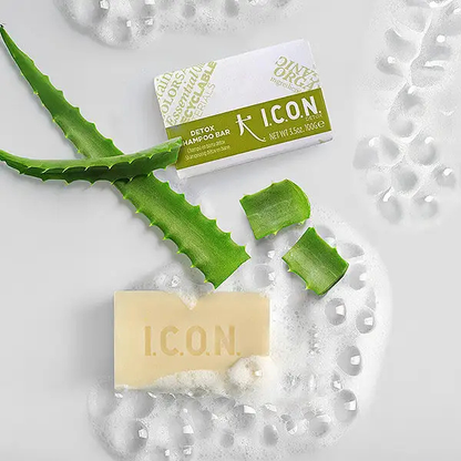 שמפו מוצק לניקוי עמוק לשיער שומני מסדרת דיטוקס | 100 גרם | Icon