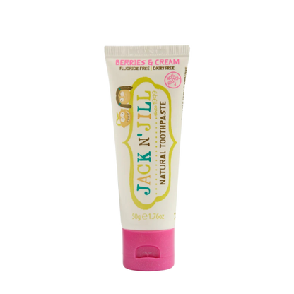 משחת שיניים טבעית לתינוקות בטעם פירות יער ושמנת 50 גרם | Jack And Jill